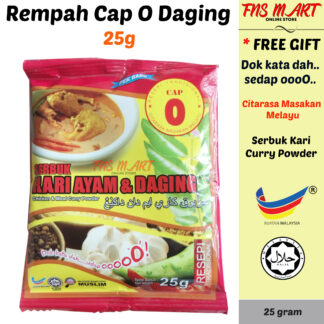 Rempah Kari Ayam/Daging Cap O 25g