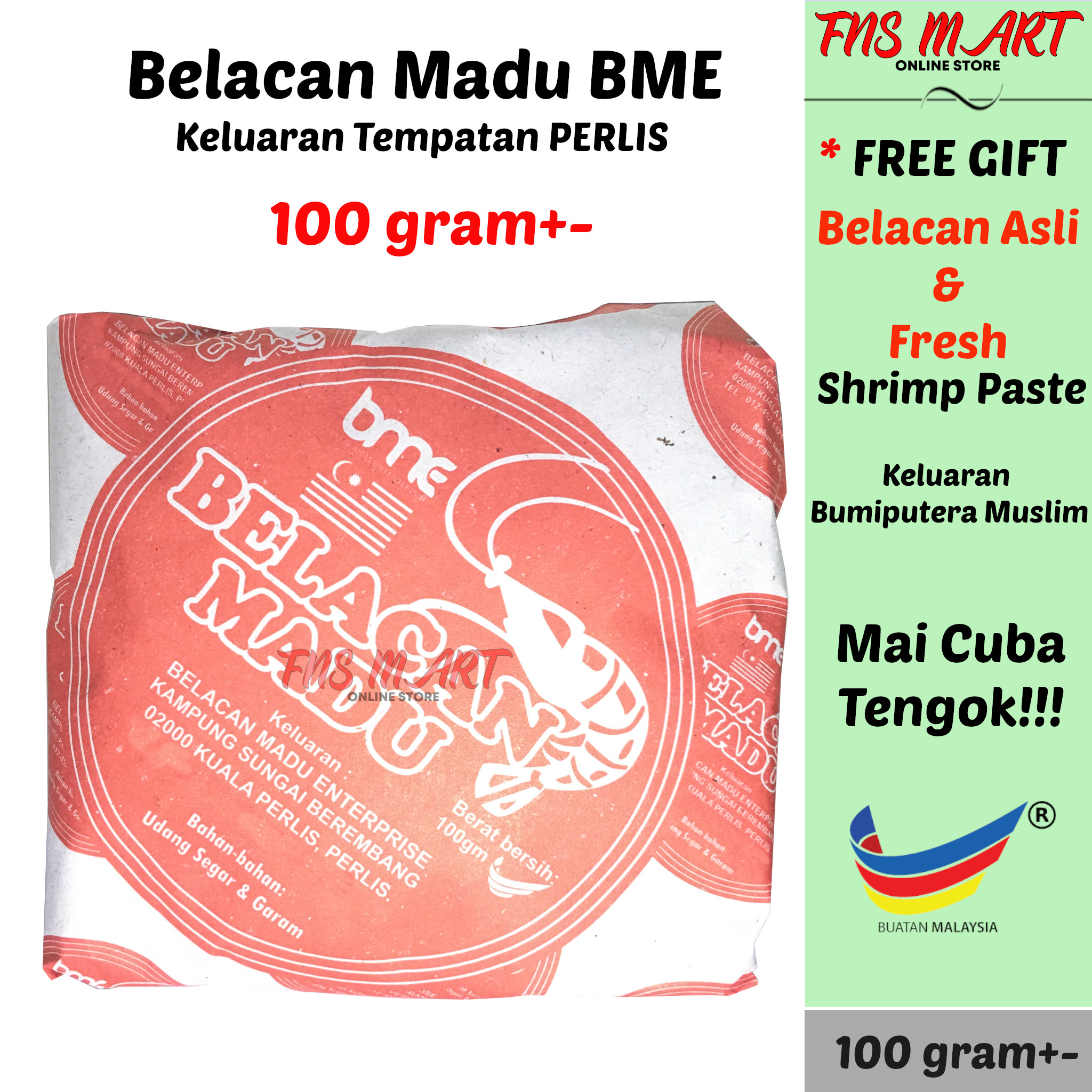 Belacan Madu 100g